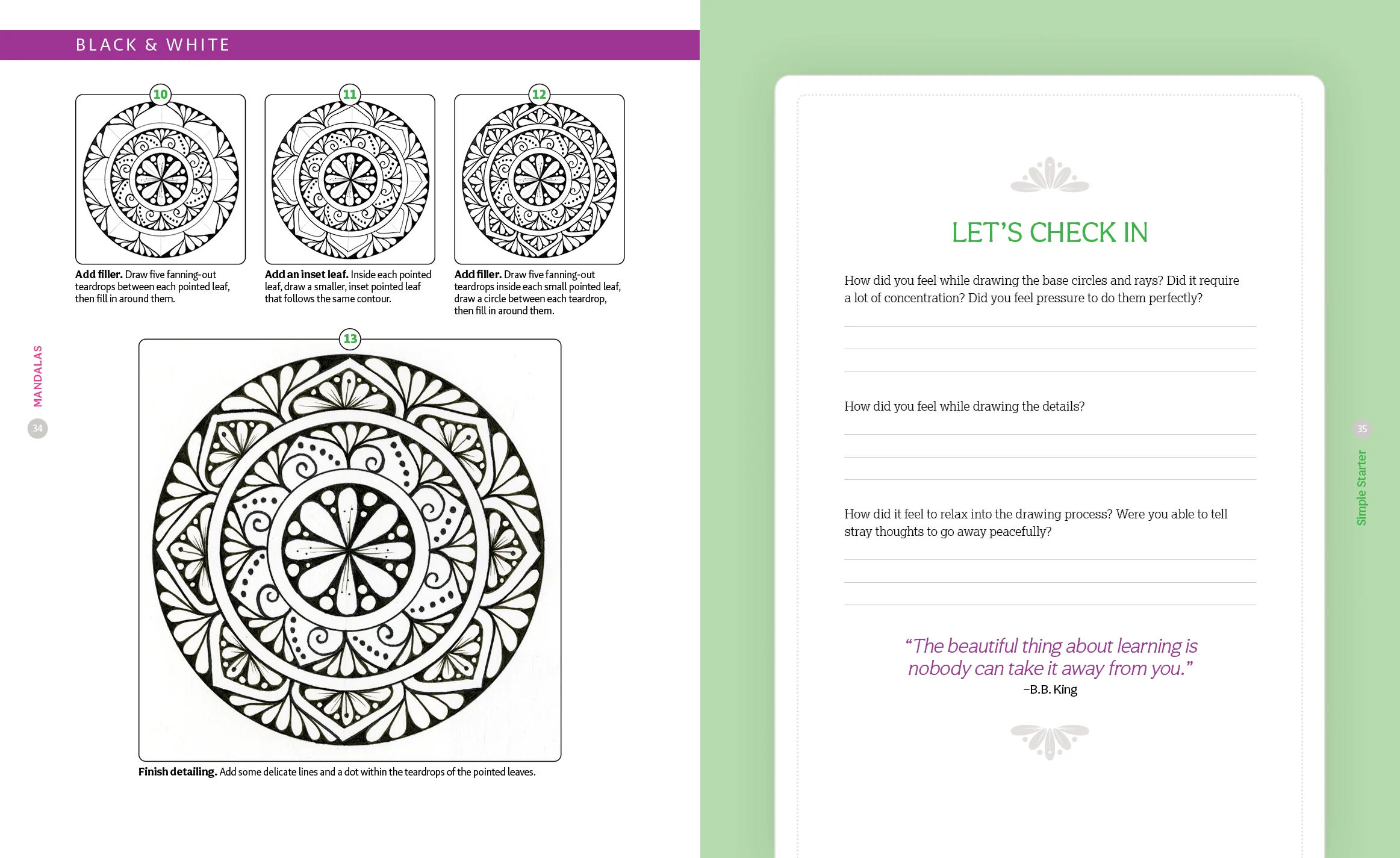 A Bright & Beautiful Guide to Drawing Mandalas - Image 8