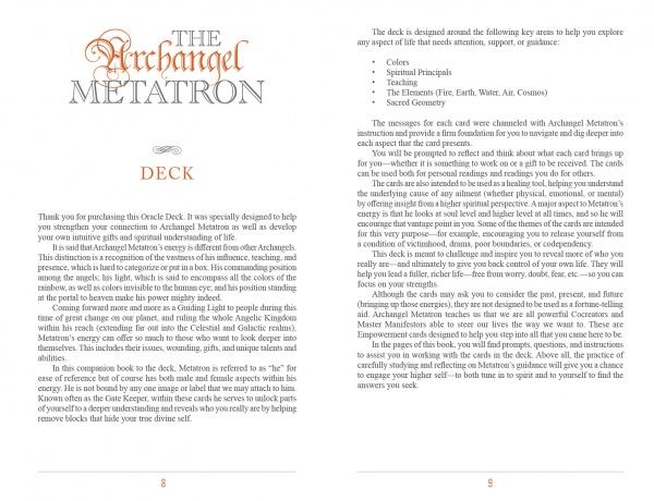 The Archangel Metatron Self-Mastery Oracle - Image 3