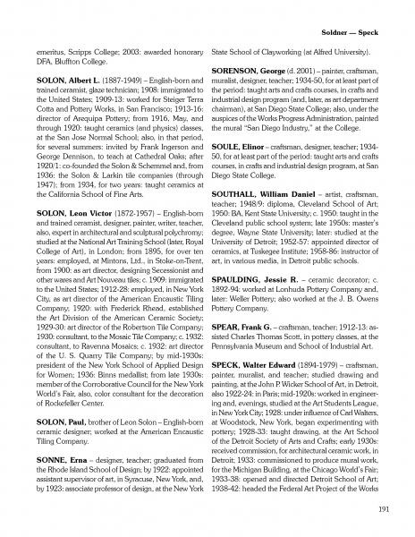 Biographies in American Ceramic Art - Image 4