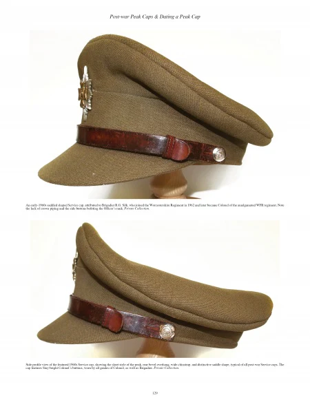 British Officers' Peak Caps of the Second World War - Image 3