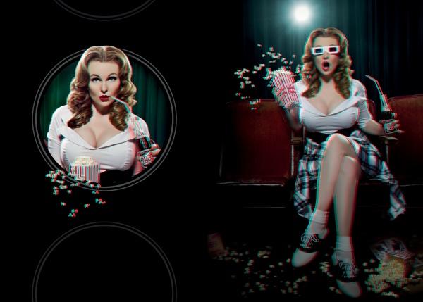 Celeste Giuliano's Pin-ups in 3-D - Image 5