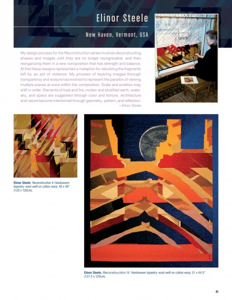 Contemporary International Tapestry - Image 4