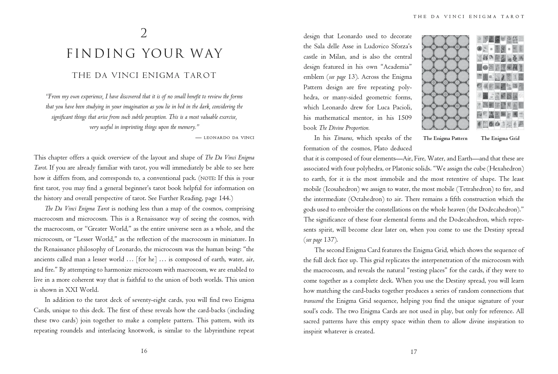 Da Vinci Enigma Tarot (Deck and Guidebook Box Set) - Image 4