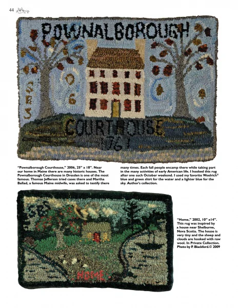 Designing & Hooking Primitive Rugs - Image 2