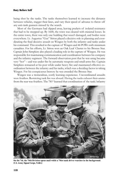 Duty Before Self: The Story of the 781st Tank Battalion in World War II - Image 4