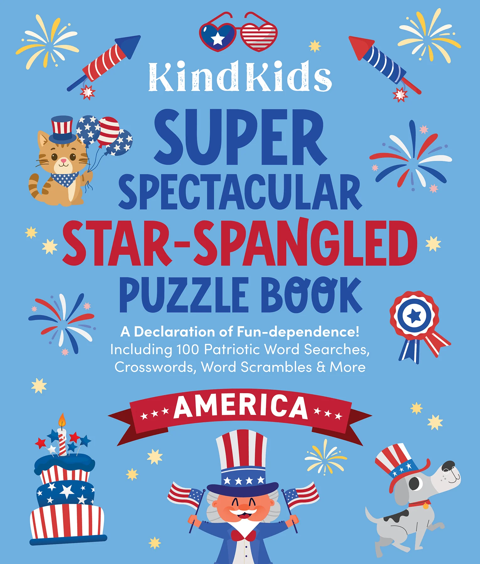 KindKids Super Spectacular Star-Spangled Puzzle Book