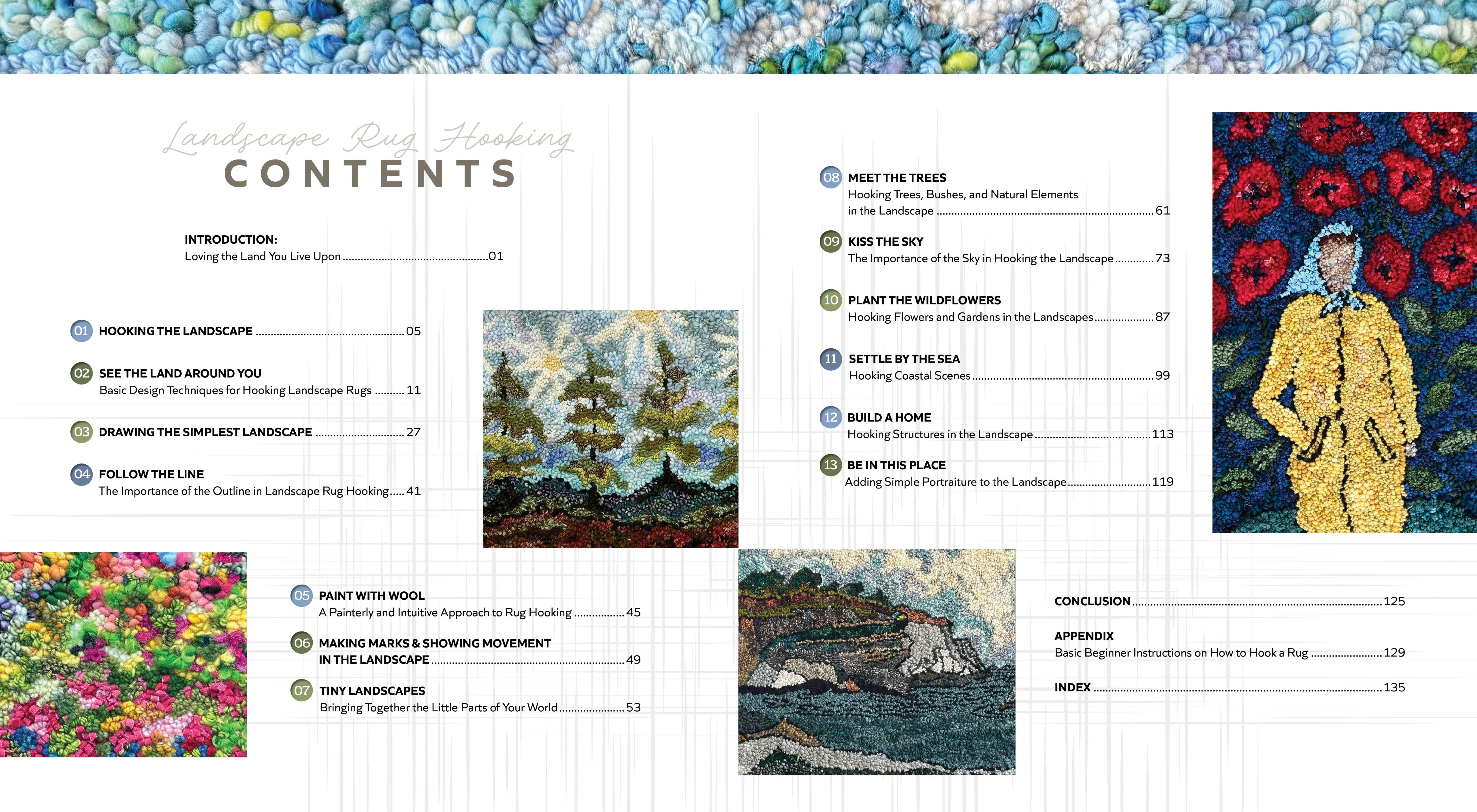 Landscape Rug Hooking - Image 2