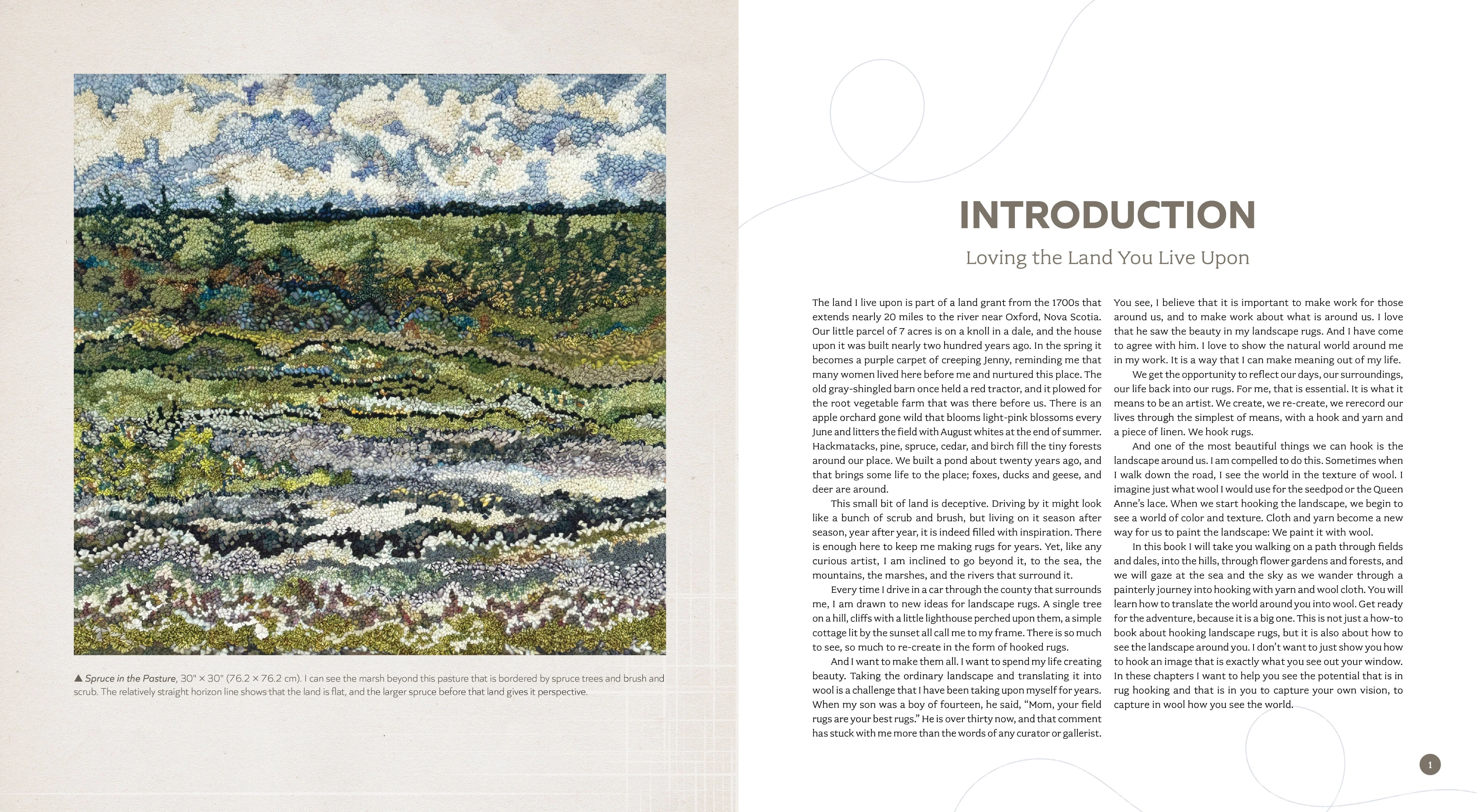 Landscape Rug Hooking - Image 3