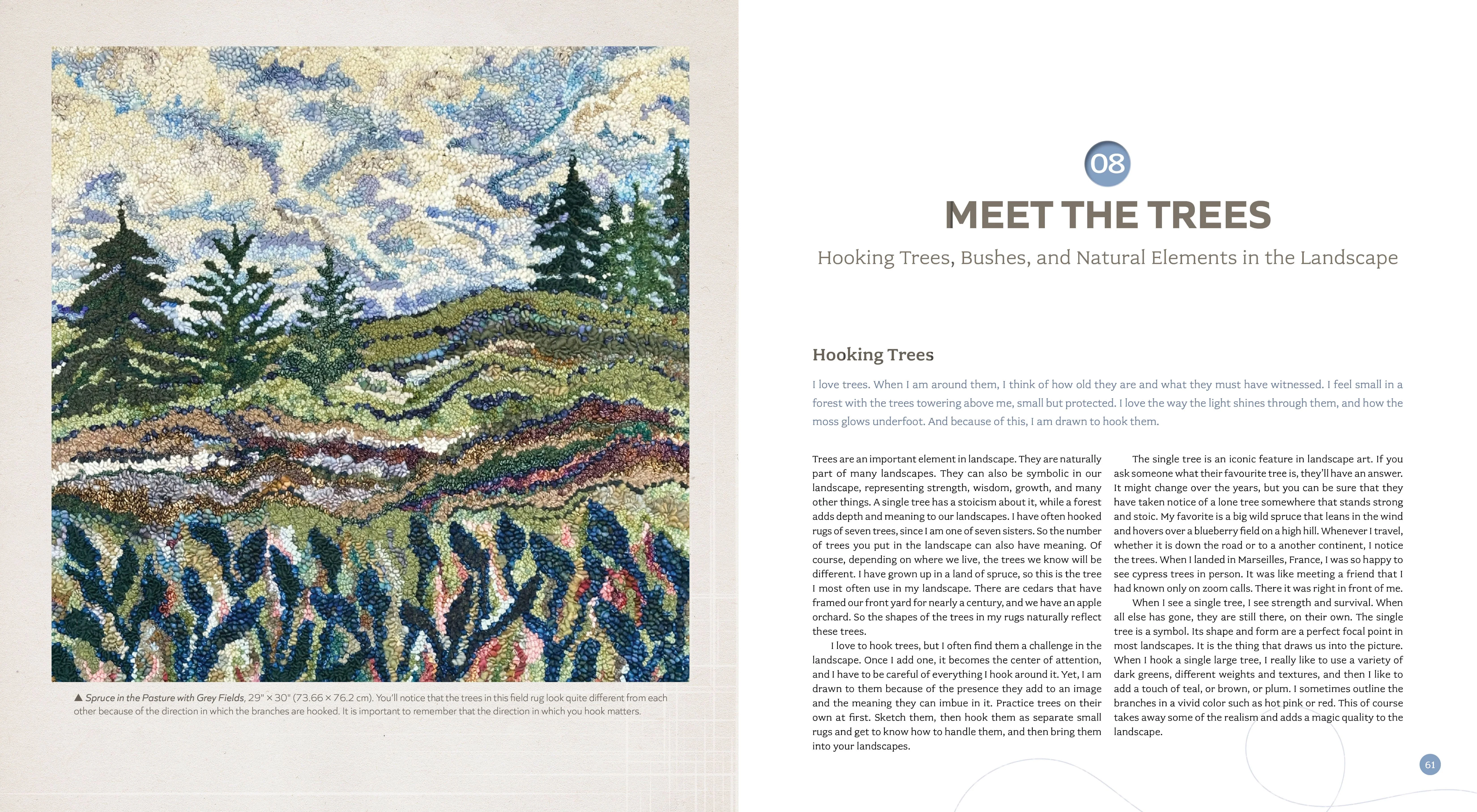 Landscape Rug Hooking - Image 8