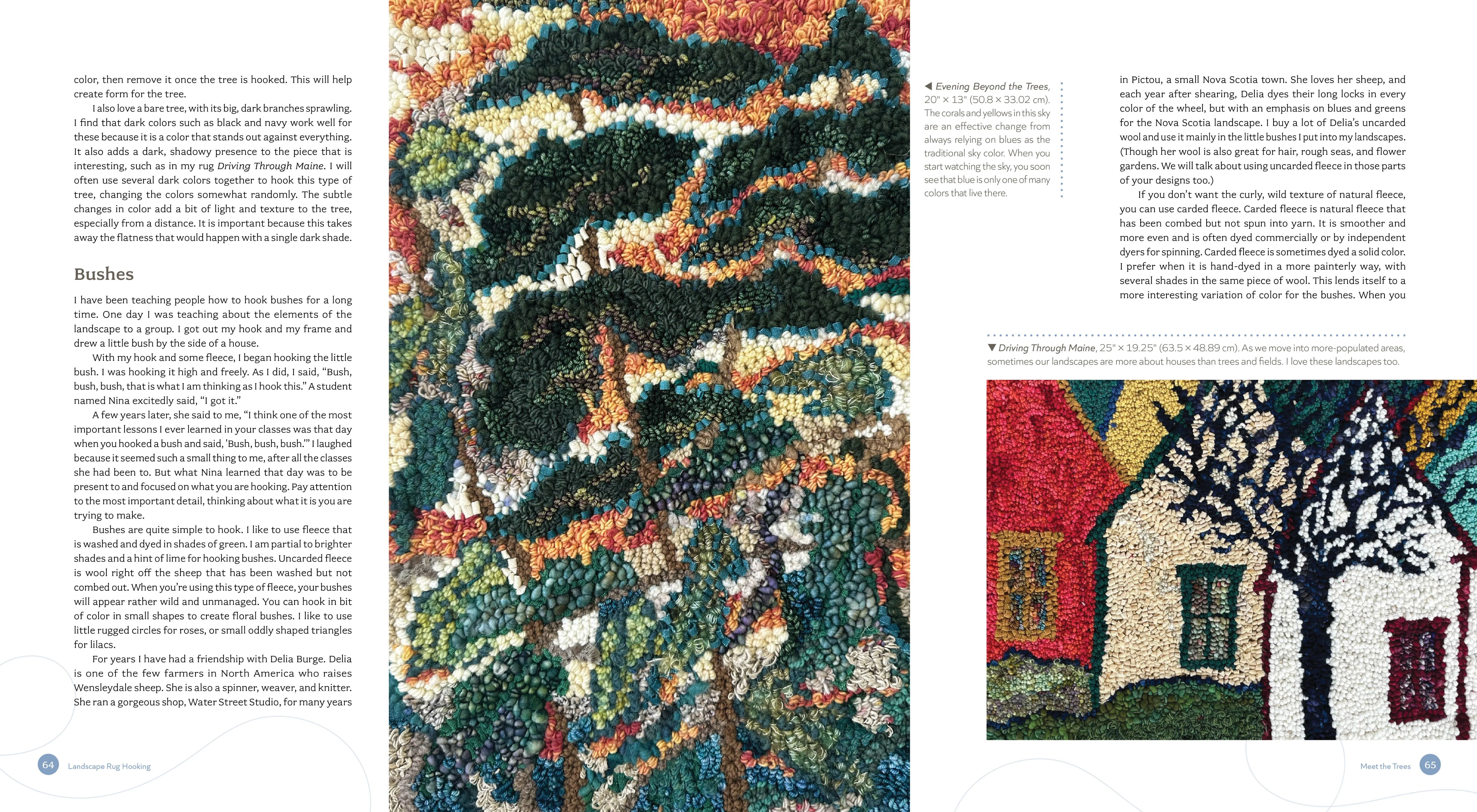 Landscape Rug Hooking - Image 9