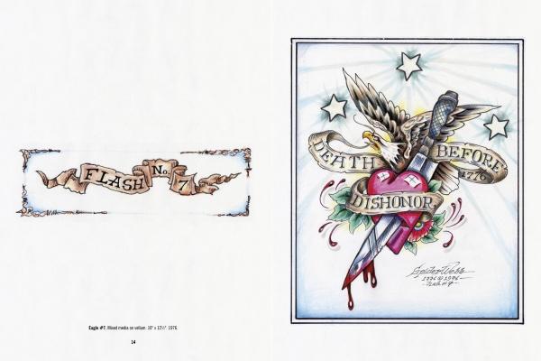 Spider Webb's American Eagle Tattoo Flash - Image 4