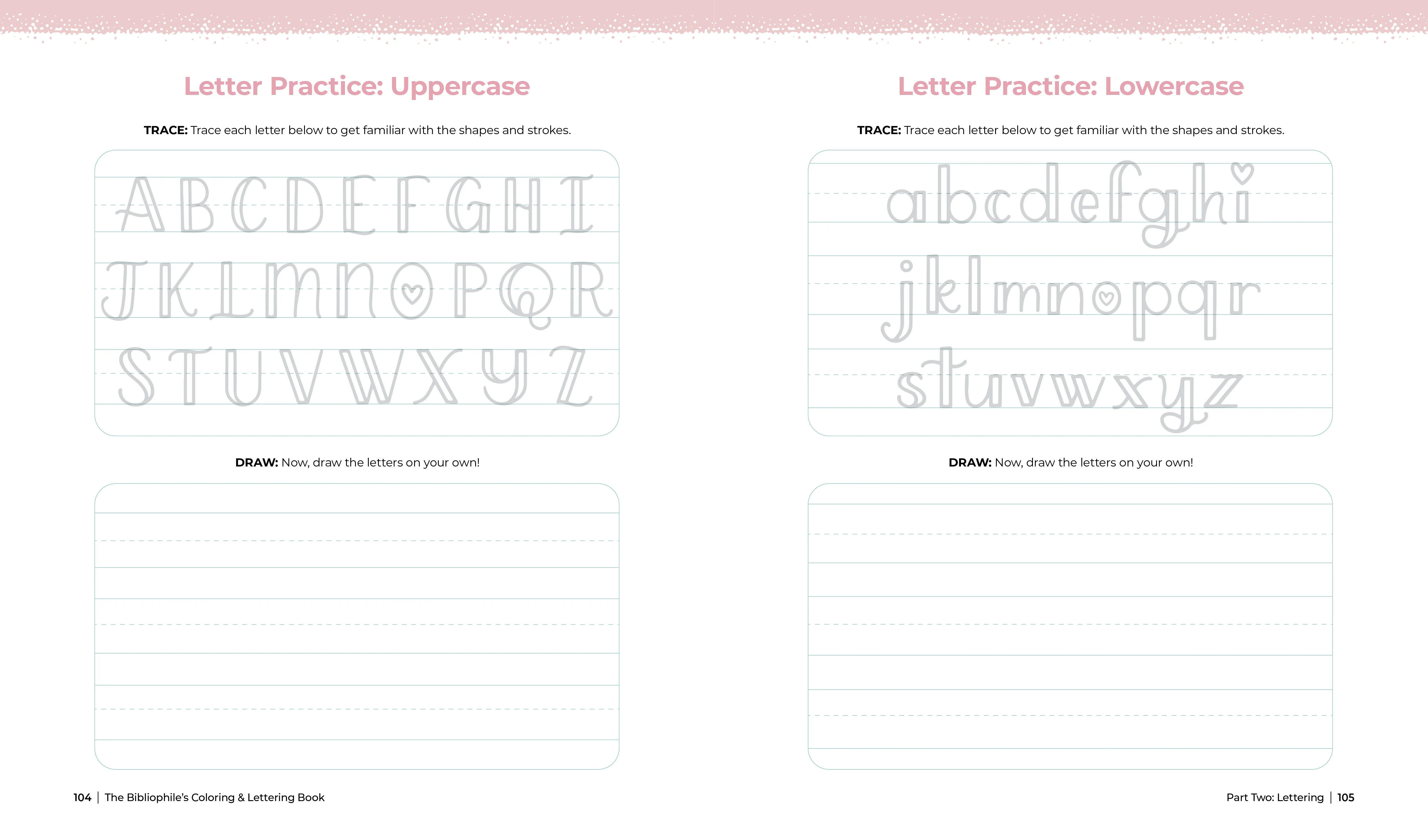 The Bibliophile's Coloring and Lettering Book - Image 9