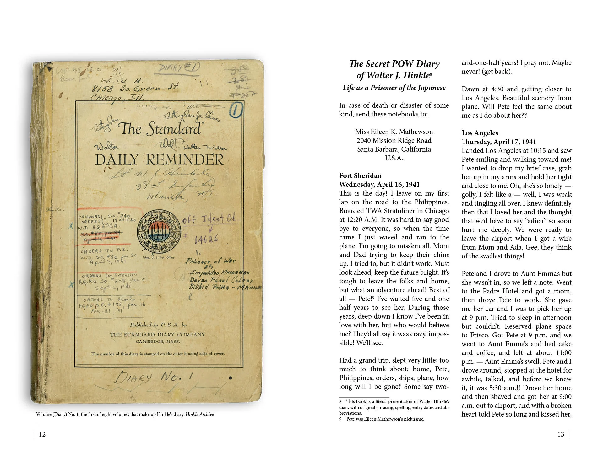 The Secret POW Diary of Walter J. Hinkle - Image 5