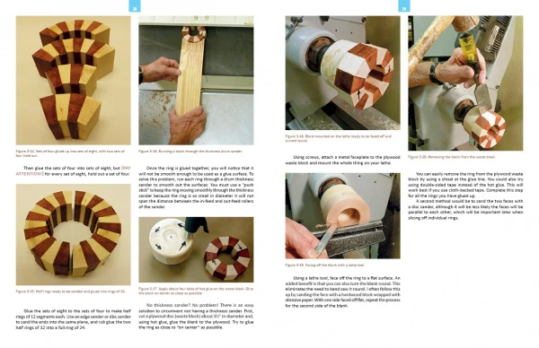 Turning Segmented Wooden Bangles on the Wood Lathe - Image 4