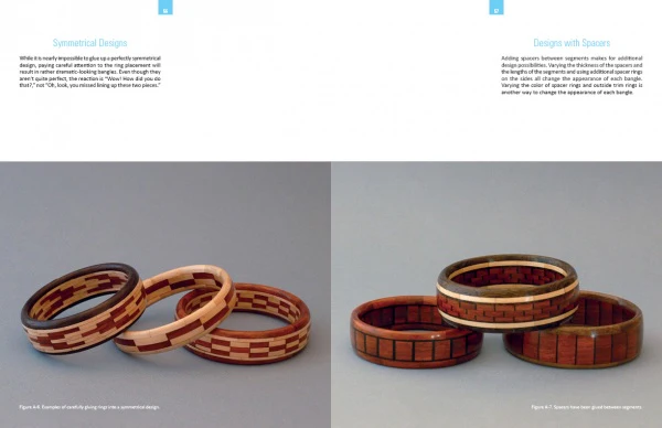 Turning Segmented Wooden Bangles on the Wood Lathe - Image 5